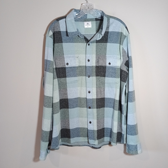 7 Diamonds 7D Generation Long Sleeve Shirt Plaid Men's Size XL - Picture 1 of 5